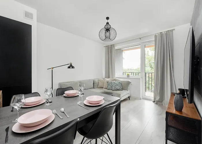 Blisko Rzeki Tuz Przy Porcie We Wroclawiu Z Parkingiem By Renters דירה ורוצלב